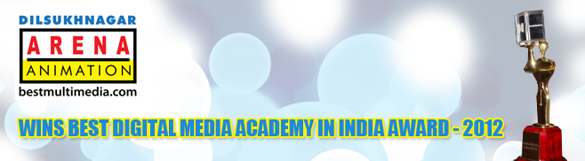 Dilsukhnagar Arena wins Best Digital Media Academy in India Award - 2012